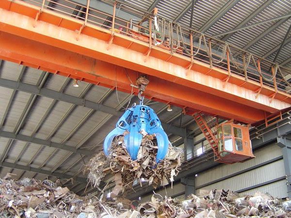 QZ型雙梁抓斗式起重機